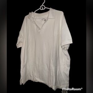 Beverly Hills Polo Club XXL, white, 100 percent cotton.